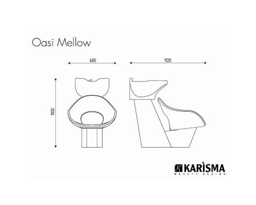 Мойка парикмахерская OASI MELLOW