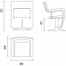Кресло парикмахерское TSU